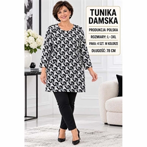 Tunika damska produkt Polski L-3XL