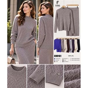 Komplet sweterkowy damski  S-XL