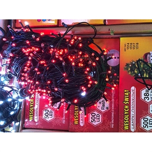 Lampki choinkowe 500 LED,38M