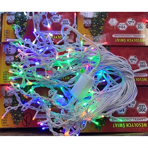 Lampki choinkowe 200 LED,10M
