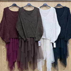 Komplet Sweter  + Sukienka produkt Włoski