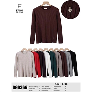 Sweter damski okrągły  S/M-L/XL