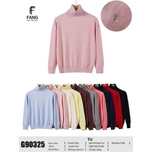 Sweter damski z golfem
