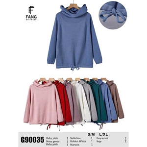 Sweter damski z golfem  S/M-L/XL