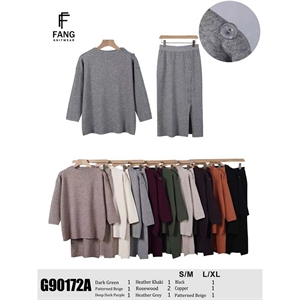 Komplet sweterkowy damski  S-XL