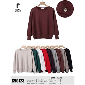 Sweter damski okrągły  S/M-L/XL