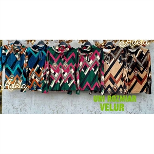 Bluzka welurowa damska produkt Włoski