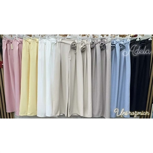 Spodnie szerokie nogawki damskie produkt Włoski