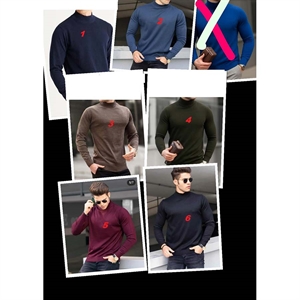 Bluza męska z półgolf produkt Turecki  M-2XL