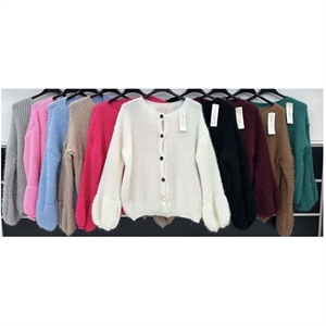 Sweter damski zapinany na guziki