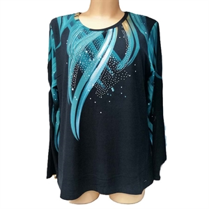 Bluzka damska długi rękaw L/XL-2XL/3XL