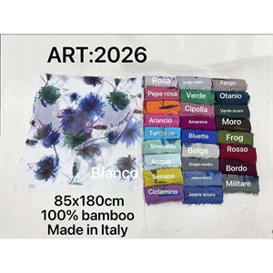 Szalik damski 85cm x 180cm - Produkt Włoski