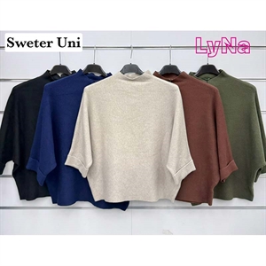 Sweter damski z półgolfem