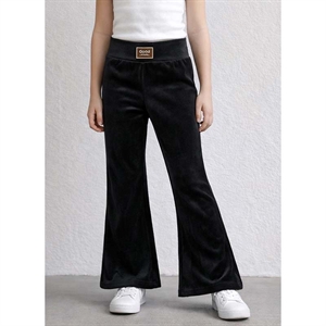 Spodnie dzwony welurowe dziewczęce (4-14)