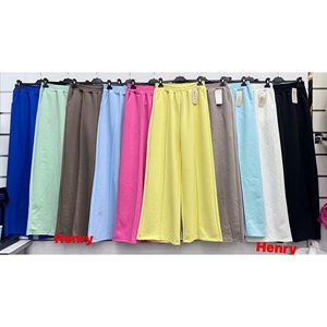 Spodnie szerokie nogawki damskie produkt Włoski