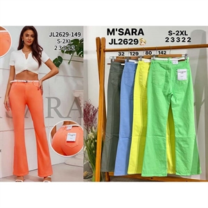Jeansy dzwony damskie M'sara  S-2XL
