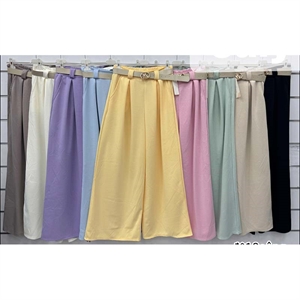 Spodnie szerokie nogawki damskie produkt Włoski