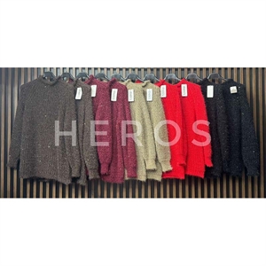 Sweter damski z półgolfem