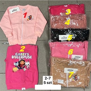Bluza dziewczęca produkt Turecki  2-7 lat