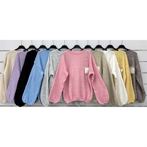 Sweter damski okrągły - Produkt Włoski