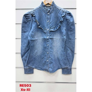 Koszula jeansowa damska  XS-XL