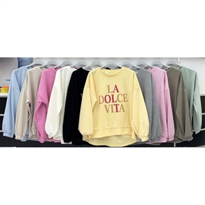 Cienka bluza damska - Produkt Włoski