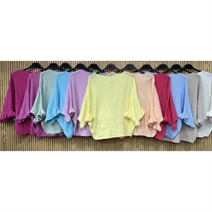 Sweter damski z krótkim rękawem - Produkt Włoski