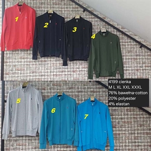 Bluza męska rozpinana na zamek  M-3XL