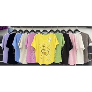 Sweter damski z krótkim rękawem