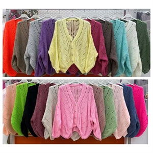 Sweter damski zapinany na guziki