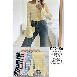 Sweter damski okrągły