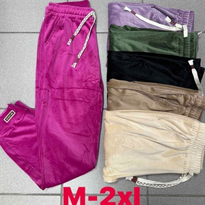 Spodnie dresowe welurowe  M-2XL