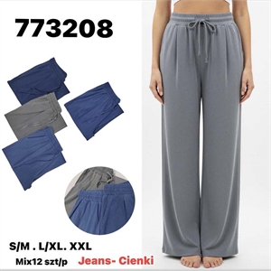 Spodnie damskie szerokie nogawki (S-2XL)