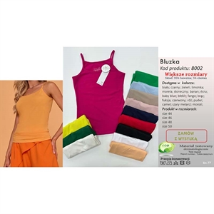 Bluzka damska na ramiączka 44-50