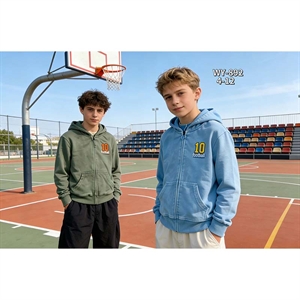 Bluza chłopięca z kapturem (4-12)