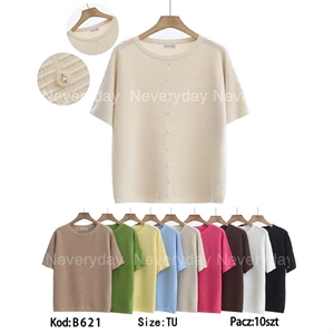 Sweter damski z krótkim rękawem