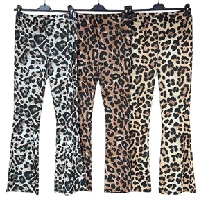 Legginsy dzwony damskie - Produkt Włoski