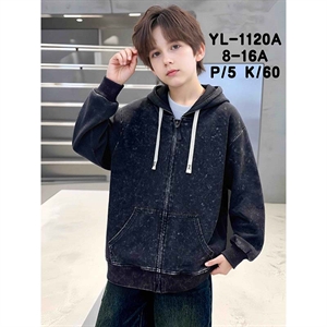 Bluza chłopięca z kapturem (8-16)