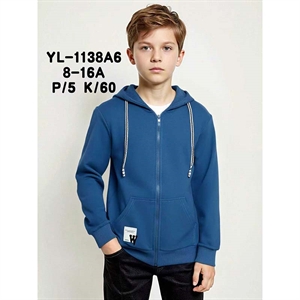 Bluza chłopięca z kapturem (8-16)