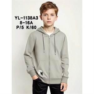 Bluza chłopięca z kapturem (8-16)