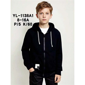 Bluza chłopięca z kapturem (8-16)