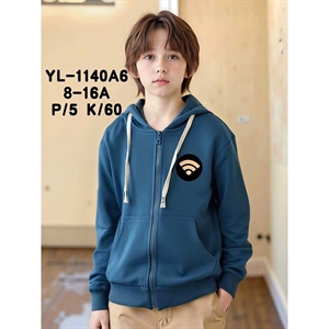 Bluza chłopięca z kapturem (8-16)