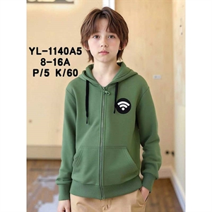 Bluza chłopięca z kapturem (8-16)