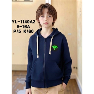 Bluza chłopięca z kapturem (8-16)