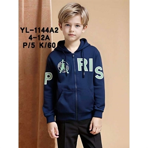 Bluza chłopięca z kapturem (4-12)