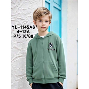 Bluza chłopięca z kapturem (4-12)