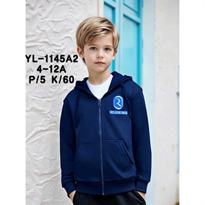 Bluza chłopięca z kapturem (4-12)