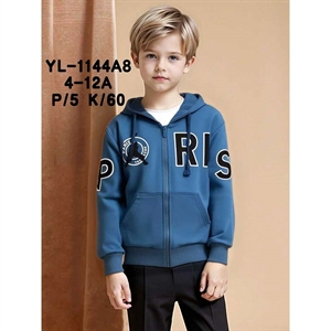 Bluza chłopięca z kapturem (4-12)