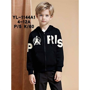 Bluza chłopięca z kapturem (4-12)