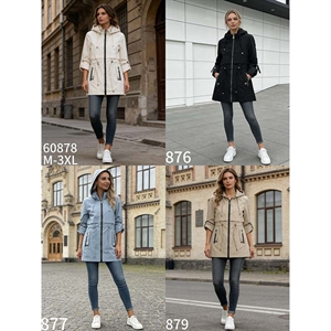 Płaszcz damski (M-3XL)